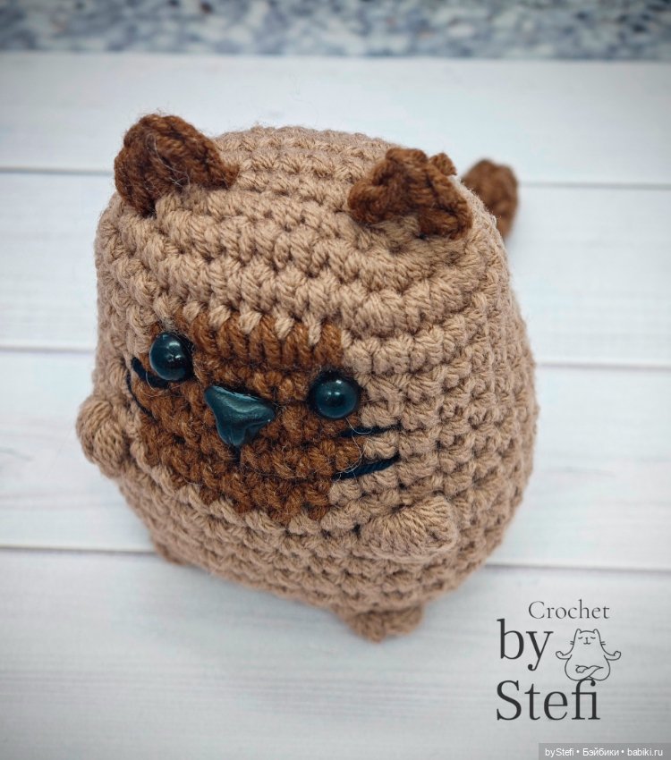 Новый котофейка — Вязаные игрушки и амигуруми: крючком (фото 3)