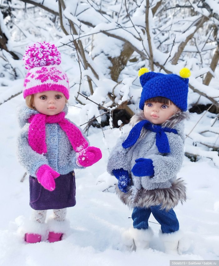 Всё вокруг белым бело — Одежда и обувь для кукол своими руками: фото (фото 6)