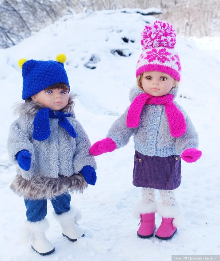 Всё вокруг белым бело — Одежда и обувь для кукол своими руками: фото (фото 3)