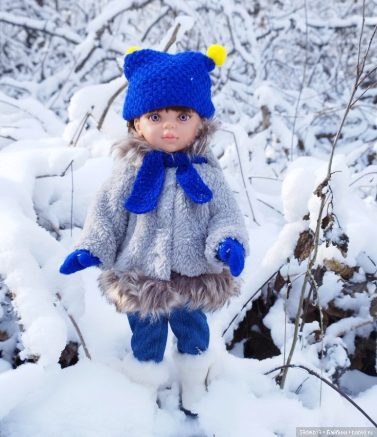 Всё вокруг белым бело — Одежда и обувь для кукол своими руками: фото (фото 2)