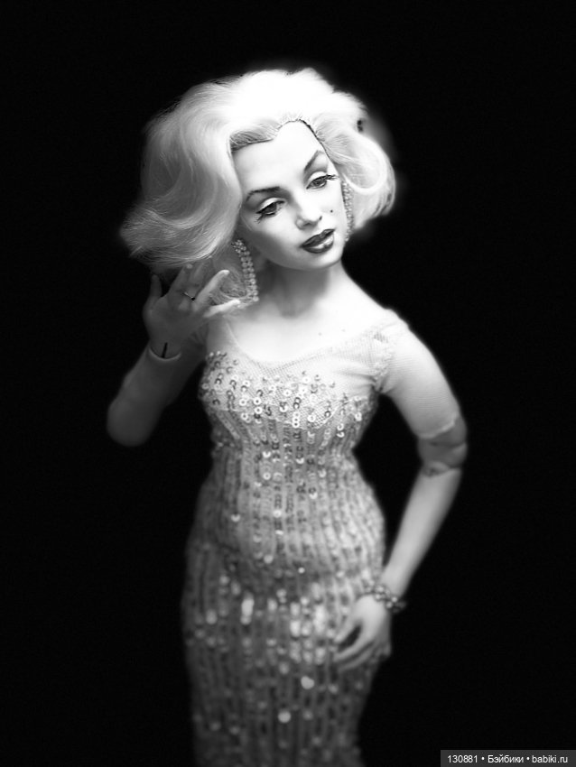 Мерелин Монро — Домашние фото авторских кукол: личные коллекции