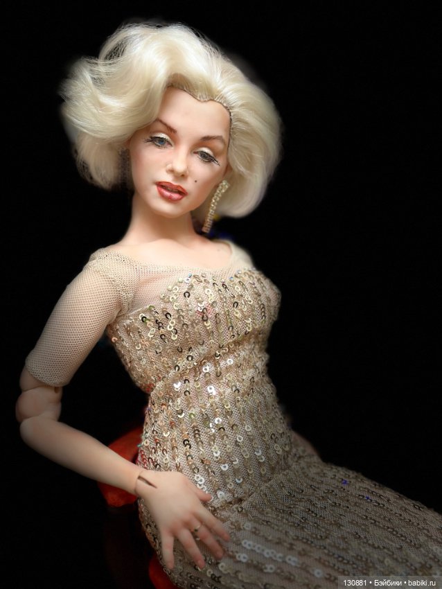 Мерелин Монро — Домашние фото авторских кукол: личные коллекции (фото 8)