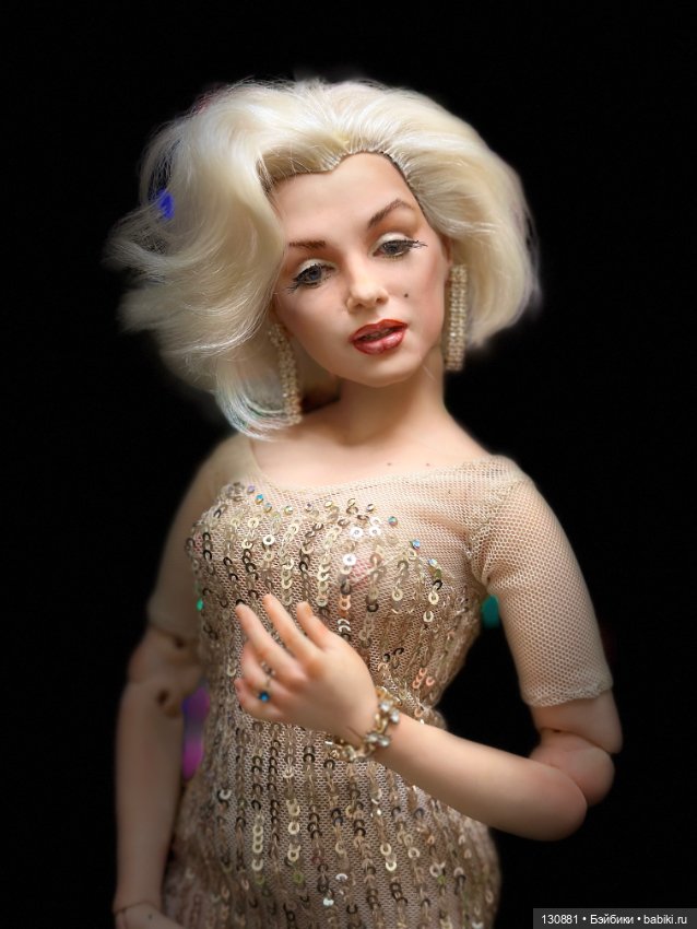 Мерелин Монро — Домашние фото авторских кукол: личные коллекции (фото 5)