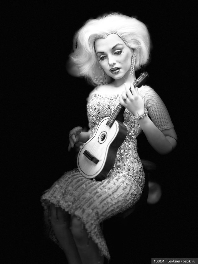 Мерелин Монро — Домашние фото авторских кукол: личные коллекции (фото 4)