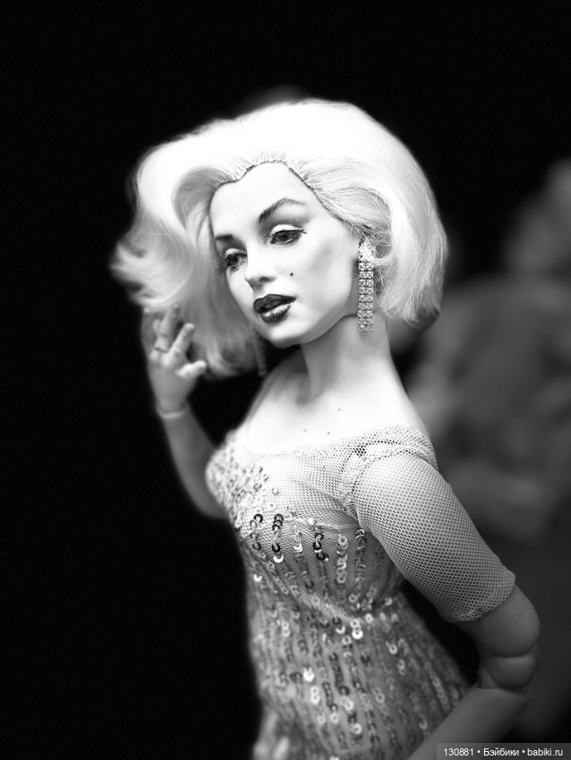 Мерелин Монро — Домашние фото авторских кукол: личные коллекции (фото 3)