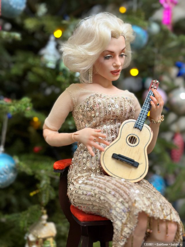 Мерелин Монро — Домашние фото авторских кукол: личные коллекции