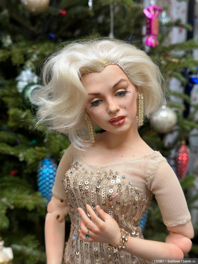 Мерелин Монро — Домашние фото авторских кукол: личные коллекции