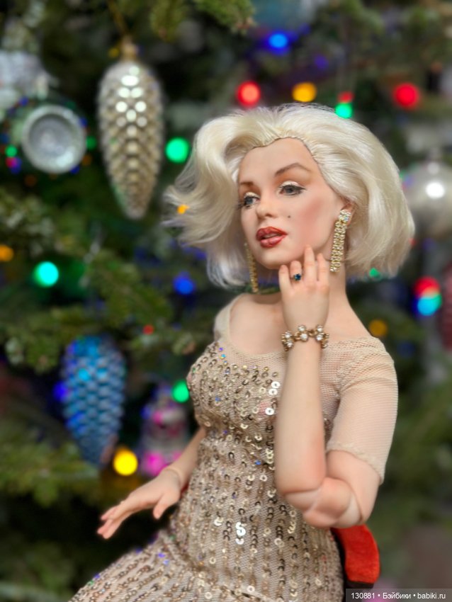 Мерелин Монро — Домашние фото авторских кукол: личные коллекции