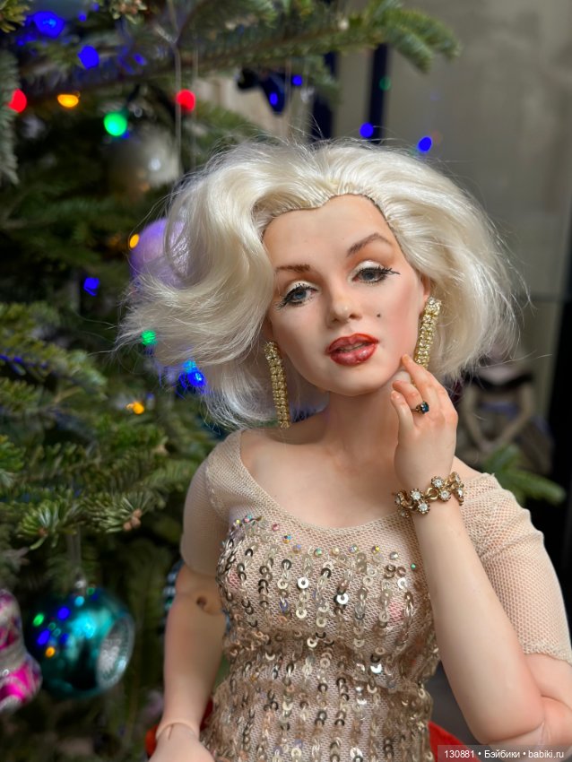 Мерелин Монро — Домашние фото авторских кукол: личные коллекции