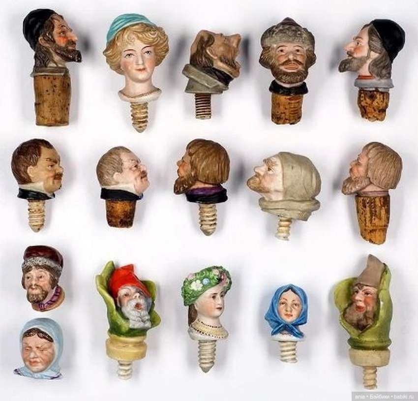 Антикварные пробки для бутылок - фабрика Ф. Я. Гарднера