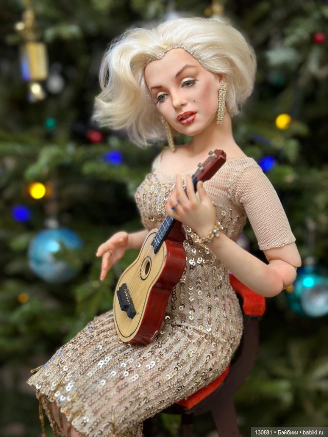 Мерелин Монро — Домашние фото авторских кукол: личные коллекции