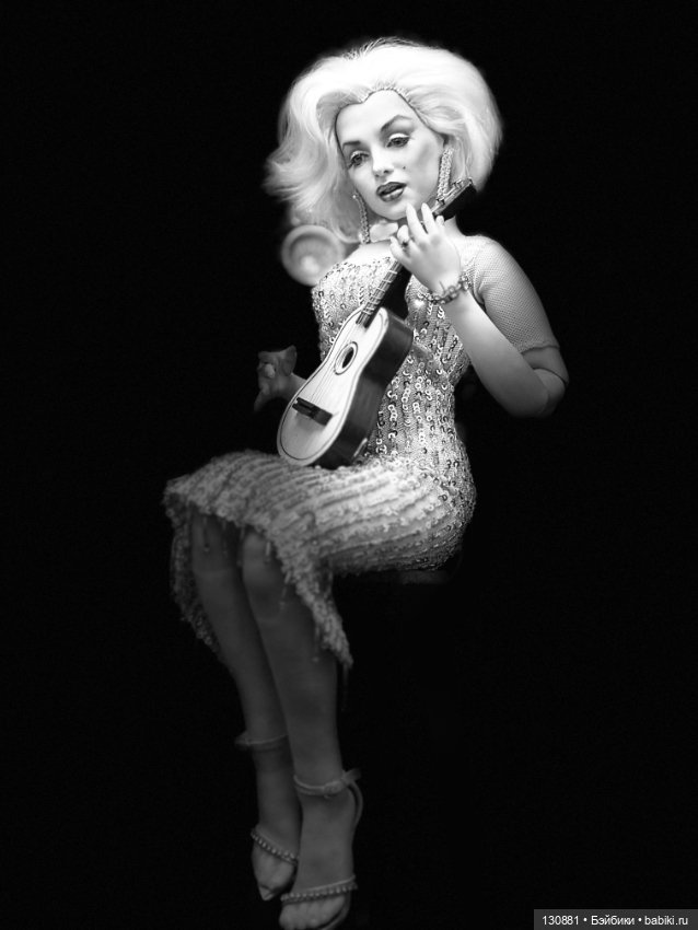 Мерелин Монро — Домашние фото авторских кукол: личные коллекции (фото 2)