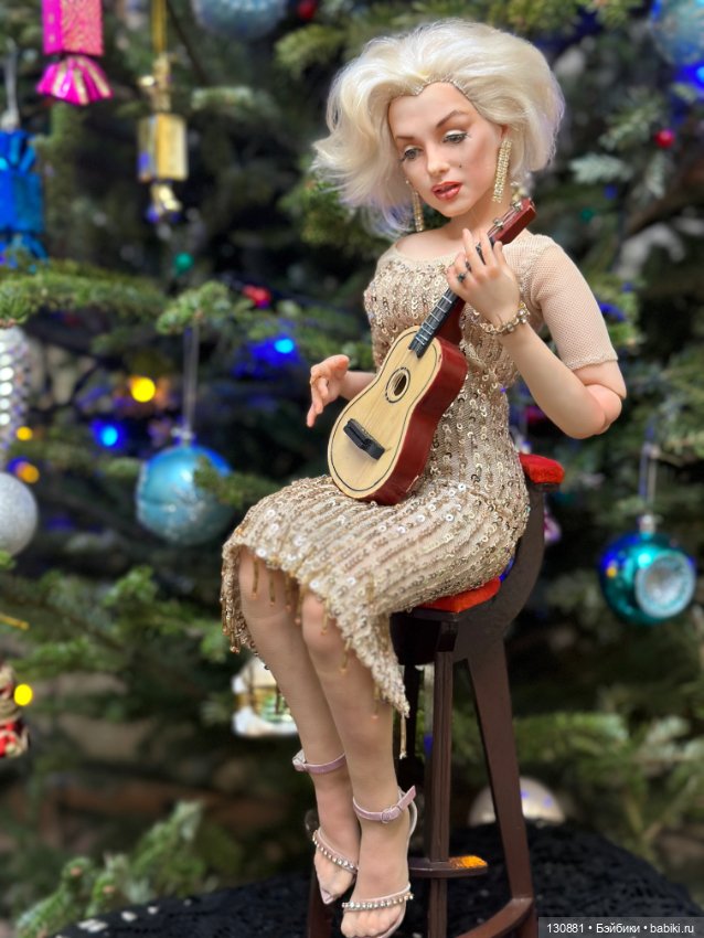 Мерелин Монро — Домашние фото авторских кукол: личные коллекции