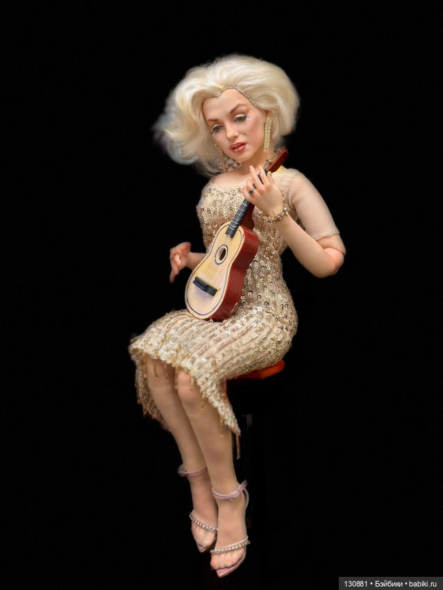 Мерелин Монро — Домашние фото авторских кукол: личные коллекции (фото 10)