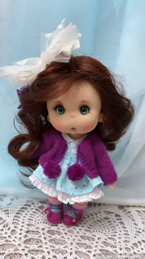 Интерьерная текстильная кукла