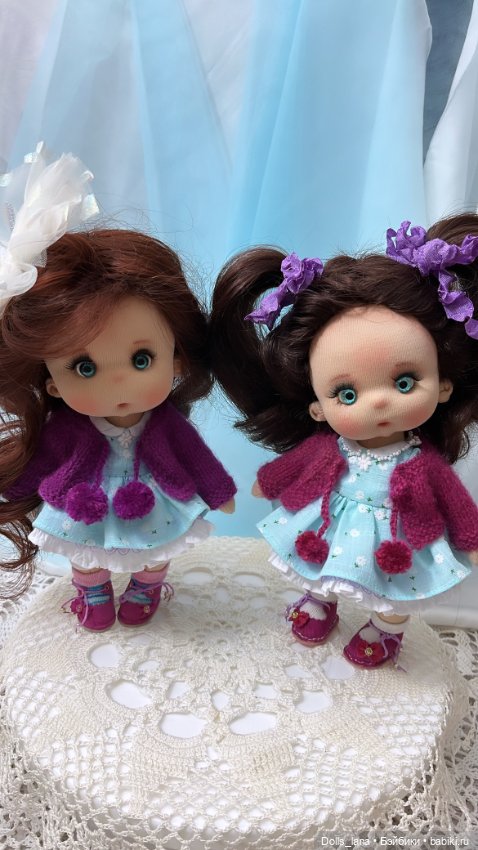 Интерьерная текстильная кукла (фото 4)