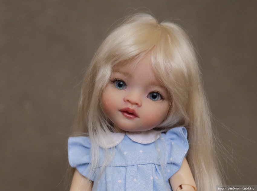 ООАК Ланочка — ООАК Paola Reina (Паола Рейна) и испанских кукол: перерисовка (фото 7)