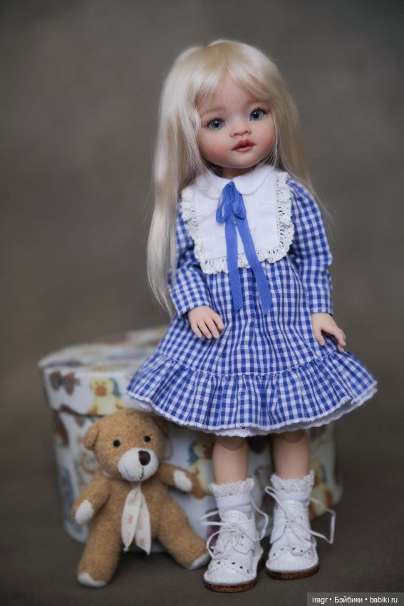 ООАК Ланочка — ООАК Paola Reina (Паола Рейна) и испанских кукол: перерисовка (фото 6)