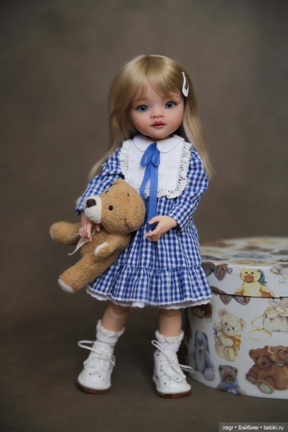 ООАК Ланочка — ООАК Paola Reina (Паола Рейна) и испанских кукол: перерисовка (фото 4)