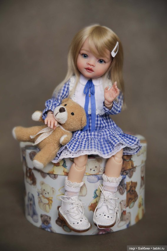 ООАК Ланочка — ООАК Paola Reina (Паола Рейна) и испанских кукол: перерисовка (фото 3)