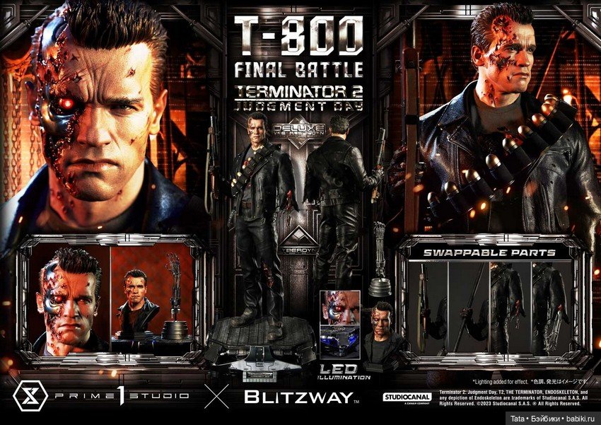 Prime 1 Studio - статуя Терминатор Т-800 в масштабе 1/3 (фото 3)