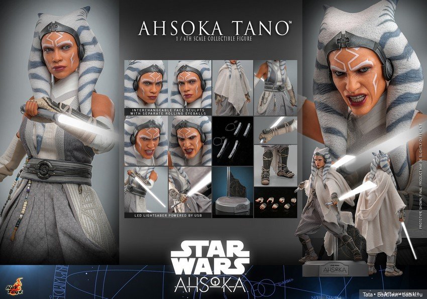 Hot Toys анонсировали фигурку Асоки Тано (фото 5)