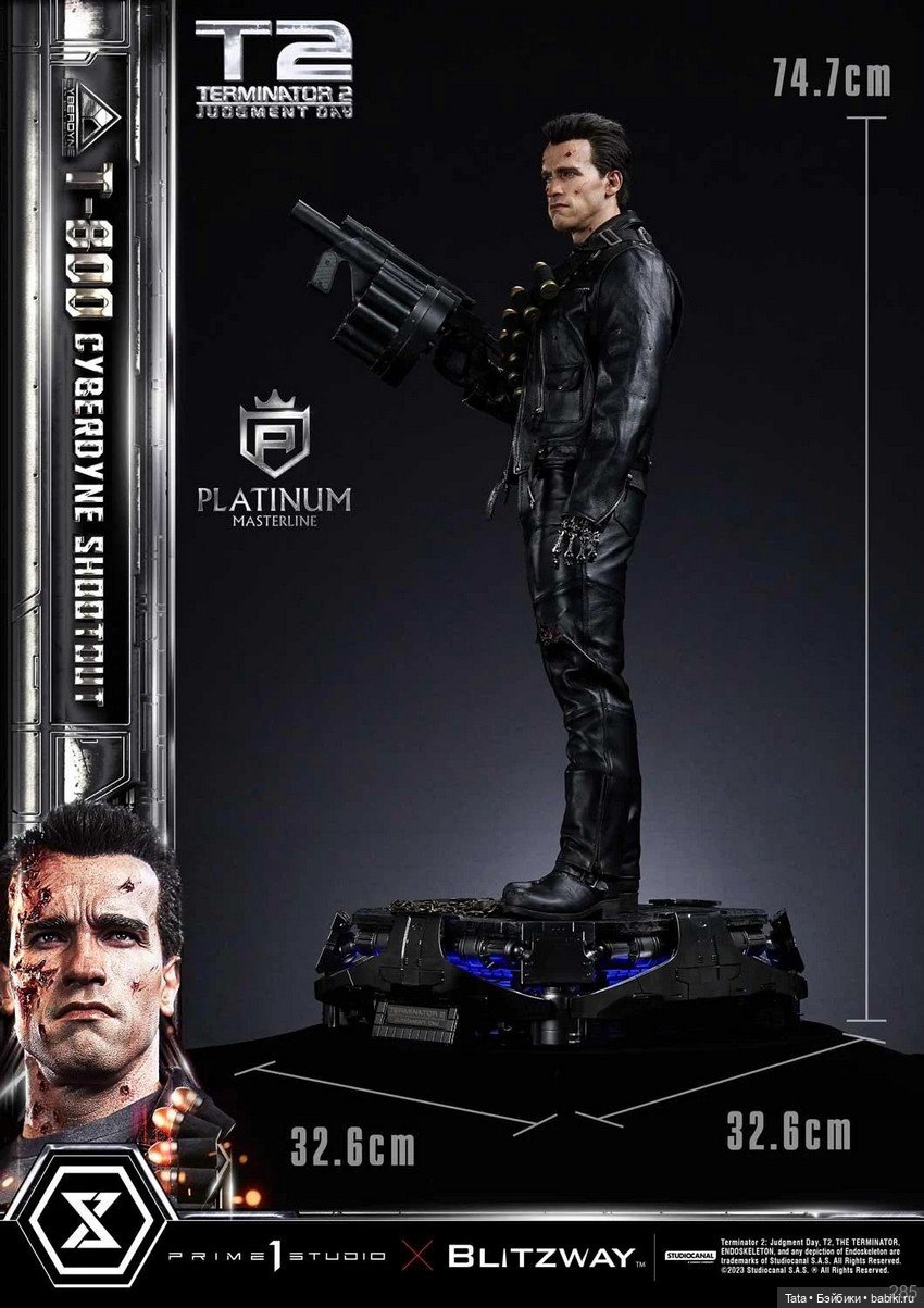 Prime 1 Studio - статуя Терминатор Т-800 в масштабе 1/3 (фото 9)
