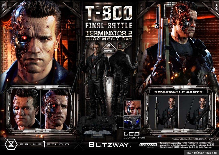 Prime 1 Studio - статуя Терминатор Т-800 в масштабе 1/3 (фото 5)