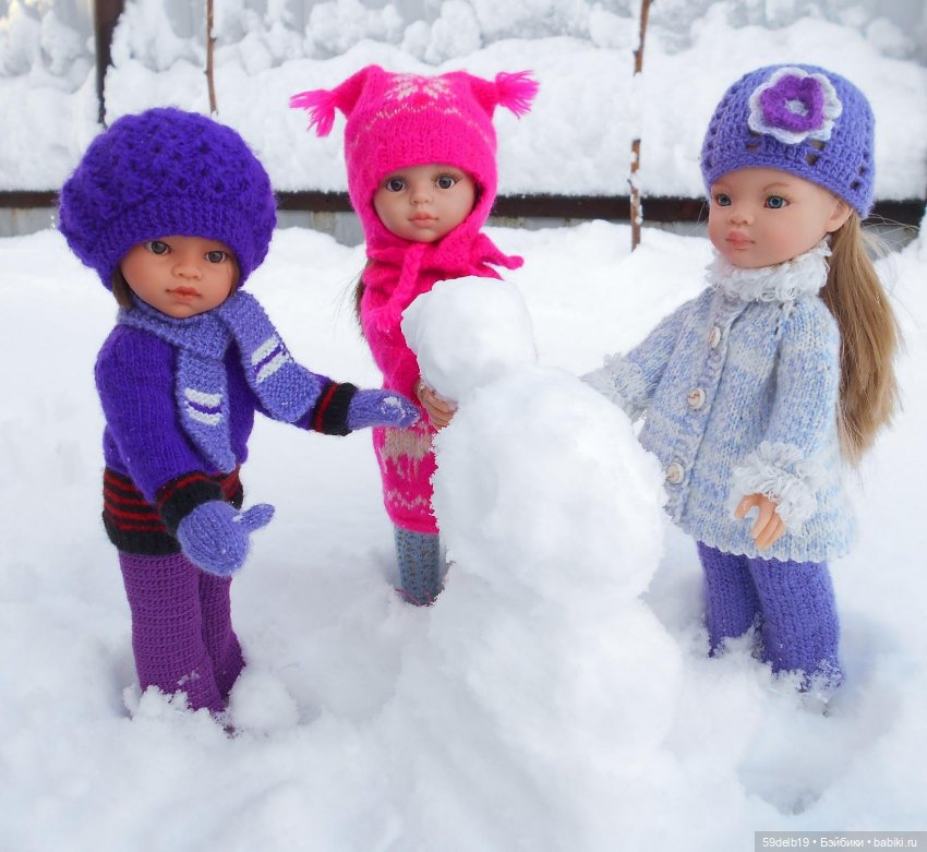 Долгожданный снег — Одежда и обувь для кукол своими руками: фото (фото 2)