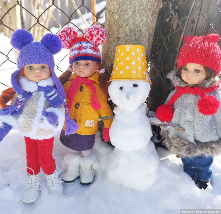 Долгожданный снег — Одежда и обувь для кукол своими руками: фото (фото 7)