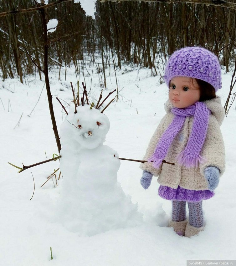 Долгожданный снег — Одежда и обувь для кукол своими руками: фото (фото 6)