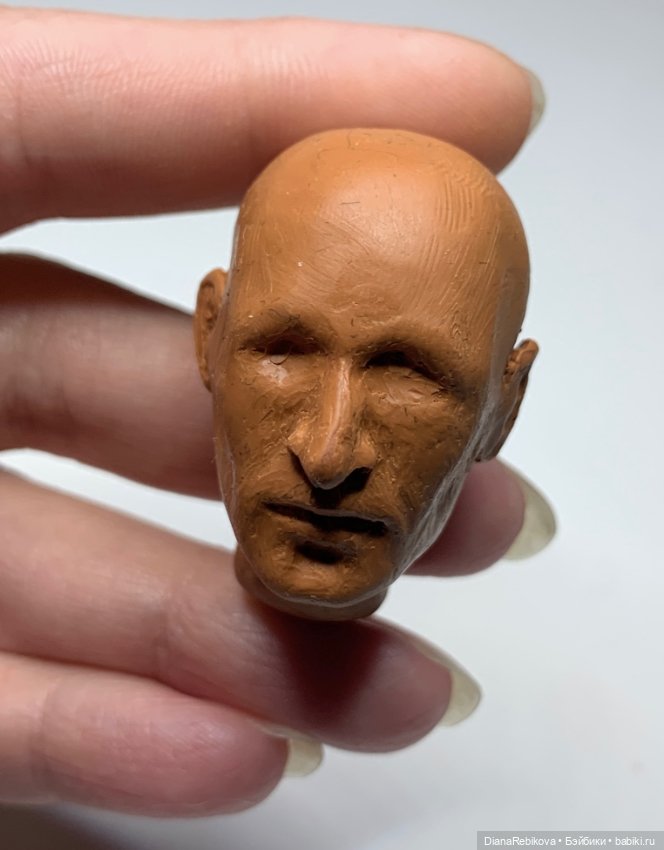 Сказ о том, как я лепила Эдриана Броуди, а вышел Фёдор Добронравов