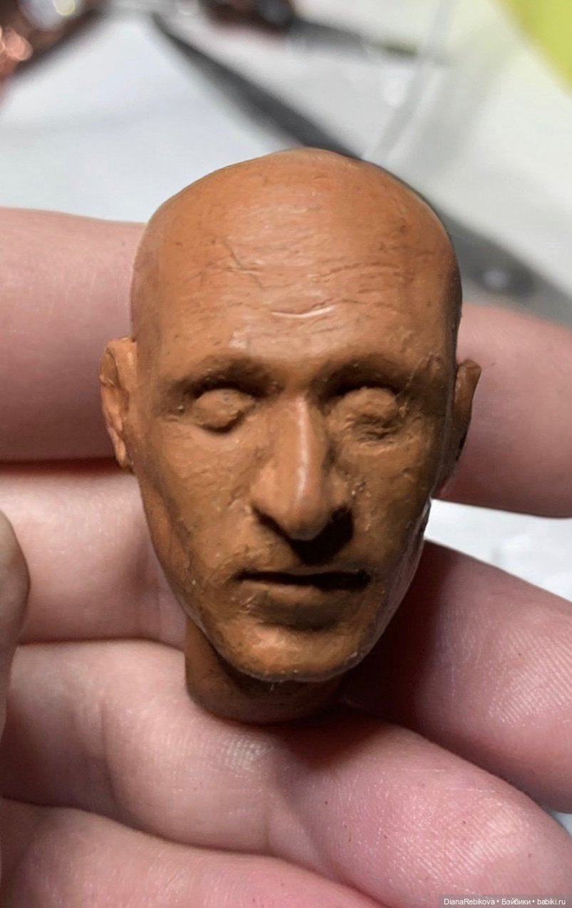 Сказ о том, как я лепила Эдриана Броуди, а вышел Фёдор Добронравов (фото 6)