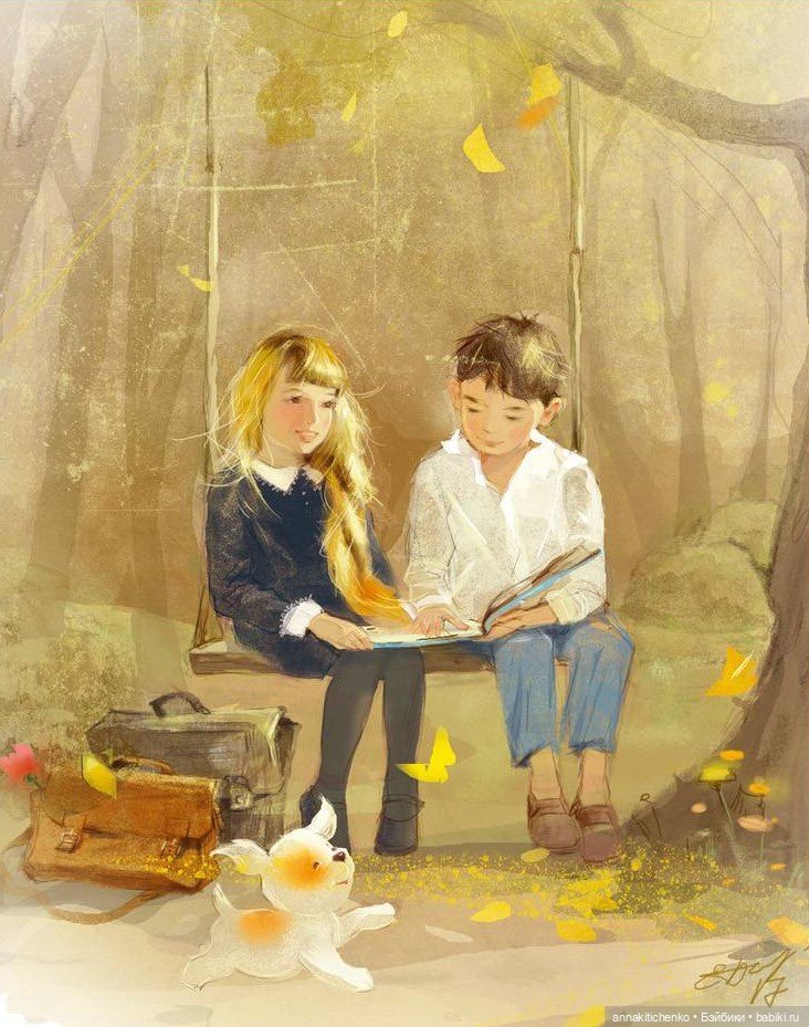 Добро пожаловать в детство! Нежные акварельные иллюстрации Екатерины Бабок