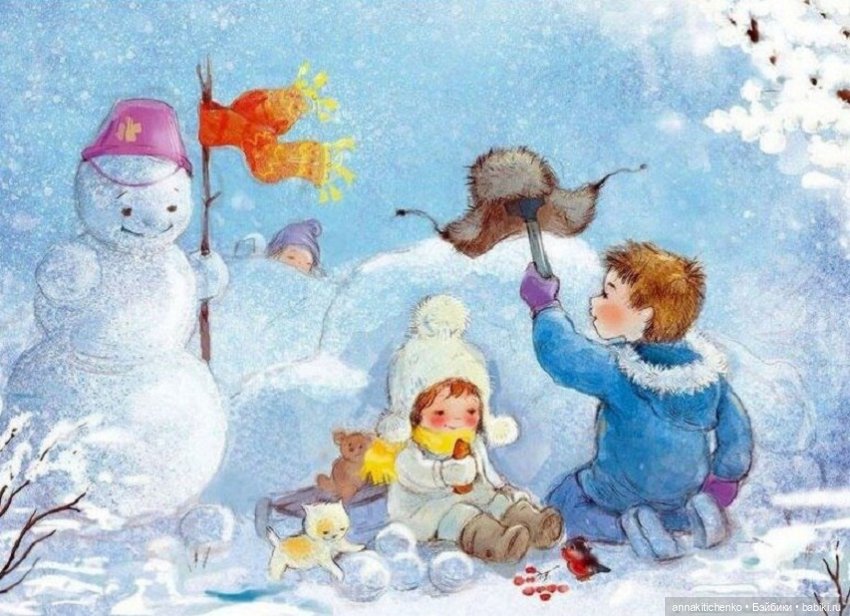 Добро пожаловать в детство! Нежные акварельные иллюстрации Екатерины Бабок