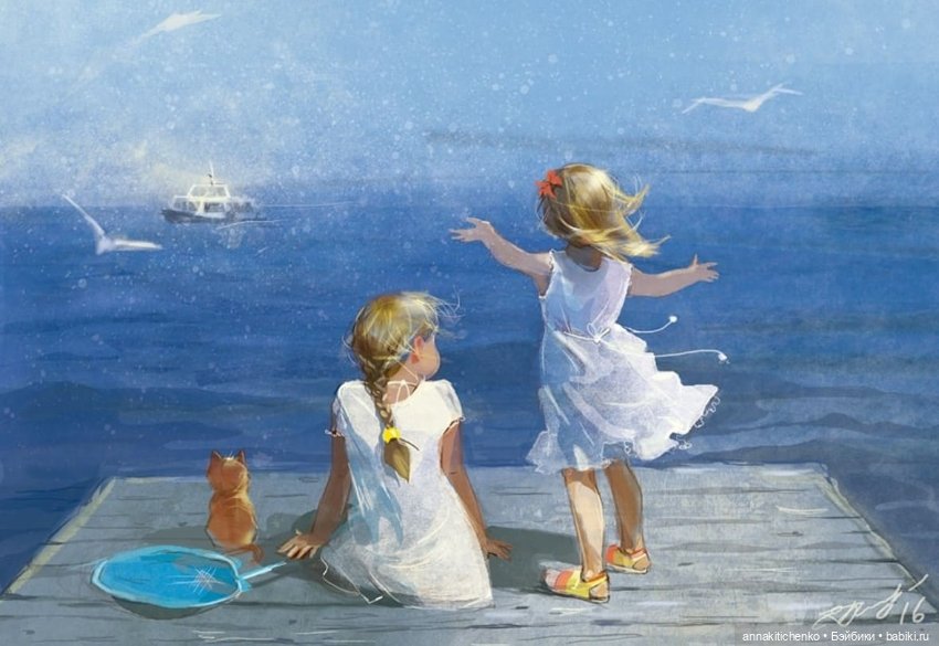 Добро пожаловать в детство! Нежные акварельные иллюстрации Екатерины Бабок (фото 10)
