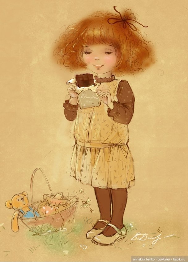 Добро пожаловать в детство! Нежные акварельные иллюстрации Екатерины Бабок