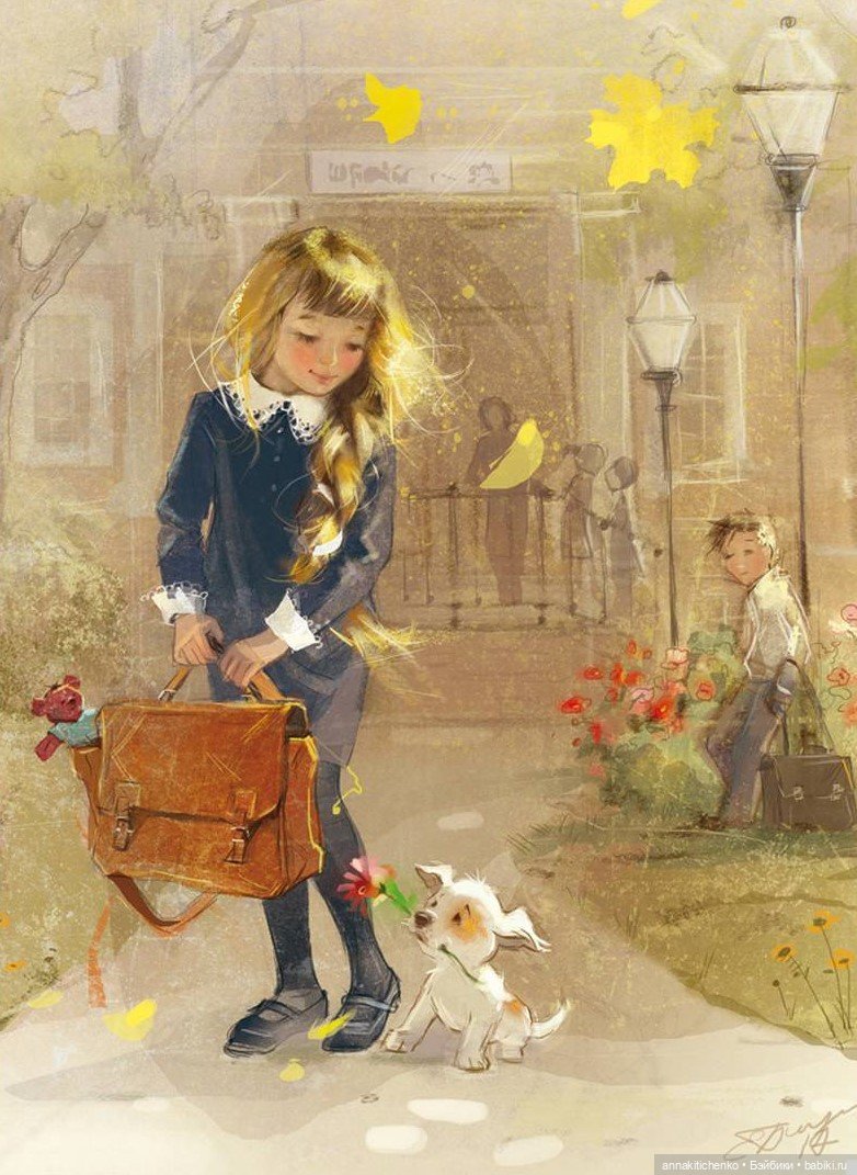 Добро пожаловать в детство! Нежные акварельные иллюстрации Екатерины Бабок