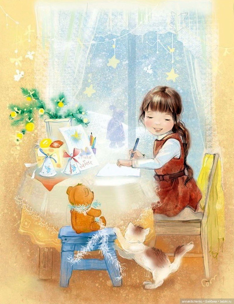 Добро пожаловать в детство! Нежные акварельные иллюстрации Екатерины Бабок