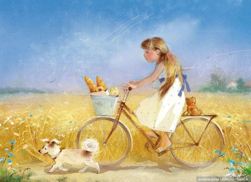 Добро пожаловать в детство! Нежные акварельные иллюстрации Екатерины Бабок (фото 7)
