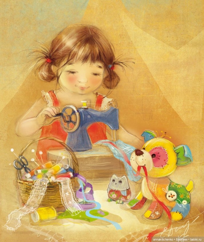 Добро пожаловать в детство! Нежные акварельные иллюстрации Екатерины Бабок