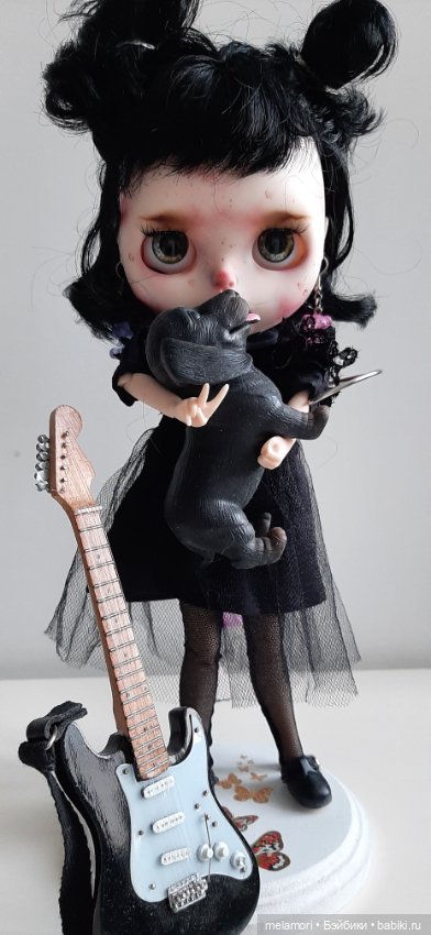 Гитара,Карл и Клара — Куклы Blythe (Блайз) ООАК: кастом (фото 4)