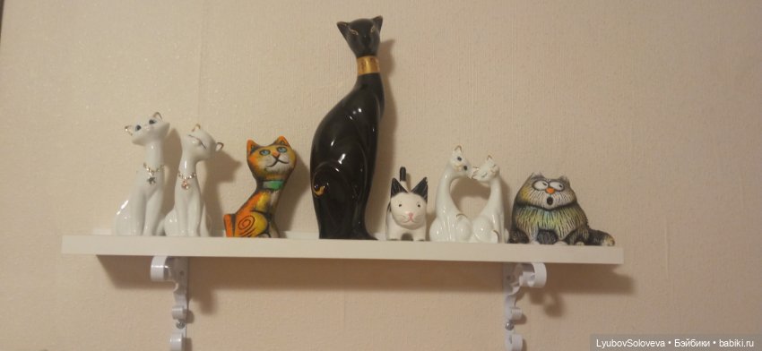 Моя кошачья коллекция — Фарфоровые статуэтки и фигурки: винтаж (фото 2)