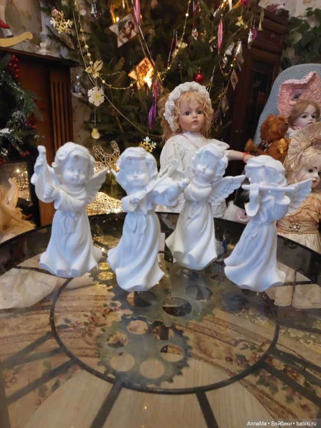 Послепосленовогоднее — Редкие антикварные куклы и реплики: воск