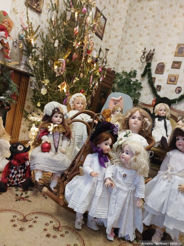 Послепосленовогоднее — Редкие антикварные куклы и реплики: воск