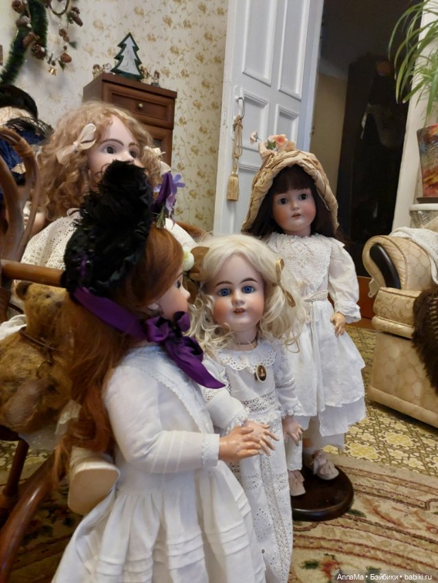 Послепосленовогоднее — Редкие антикварные куклы и реплики: воск