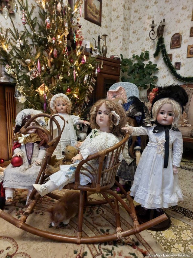 Послепосленовогоднее — Редкие антикварные куклы и реплики: воск