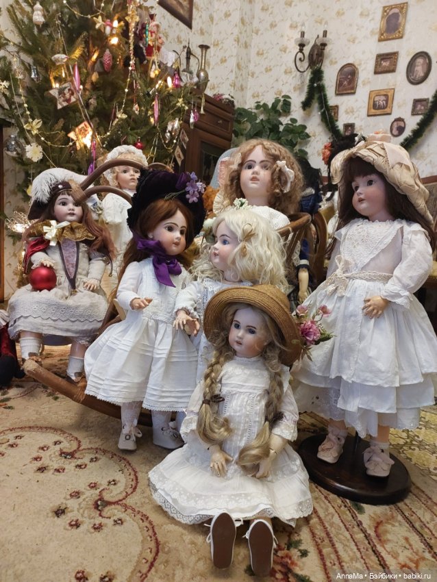 Послепосленовогоднее — Редкие антикварные куклы и реплики: воск