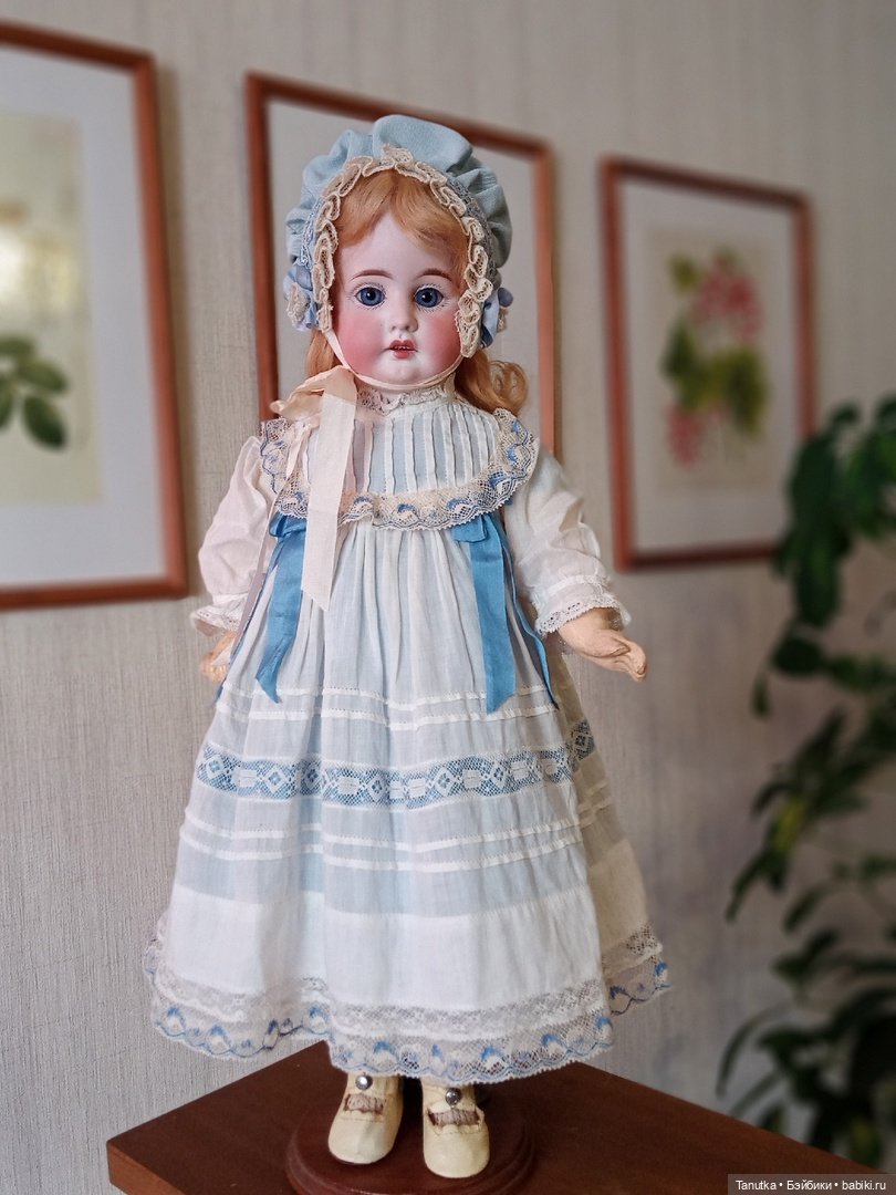 Черное - белое, или антикварная кукла Louis Wolf (фото 4)