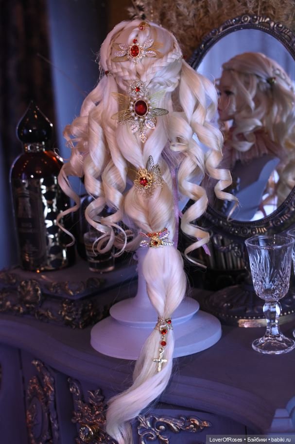 Парики с украшениями — Одежда и обувь для кукол BJD (БЖД): 1/3